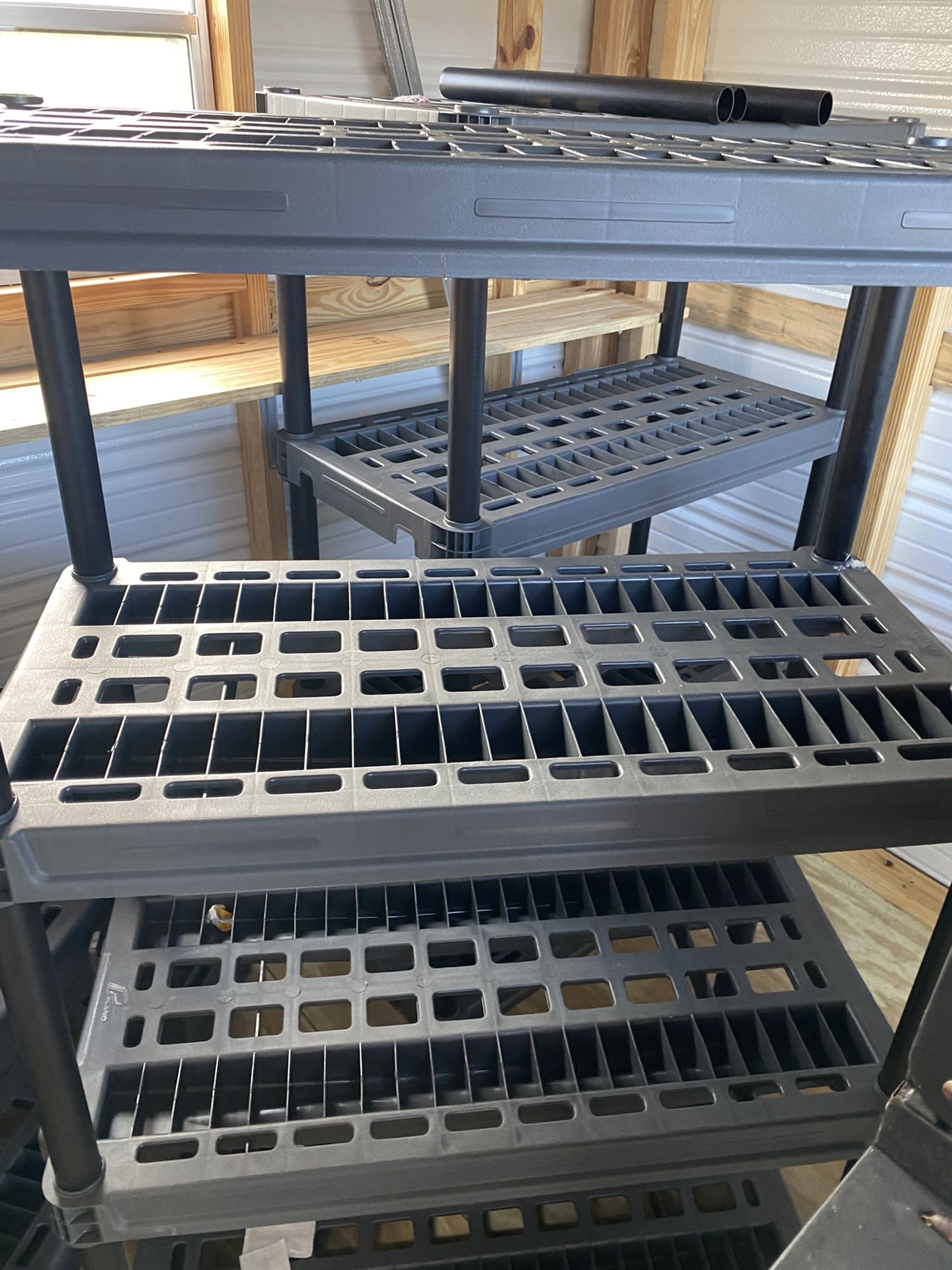 Outside Storage Shelfs