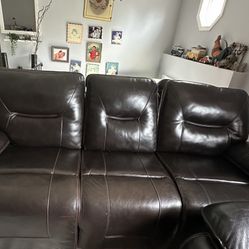 Leather Sofa