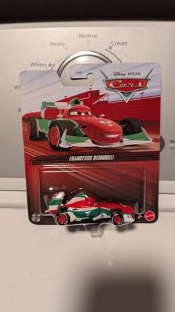 Disney Pixar Cars die-cast toy of Francesco Bernoulli.