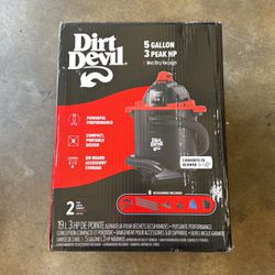 Dirt Devil 5 Gallon Shop Vacuum Cleaner New