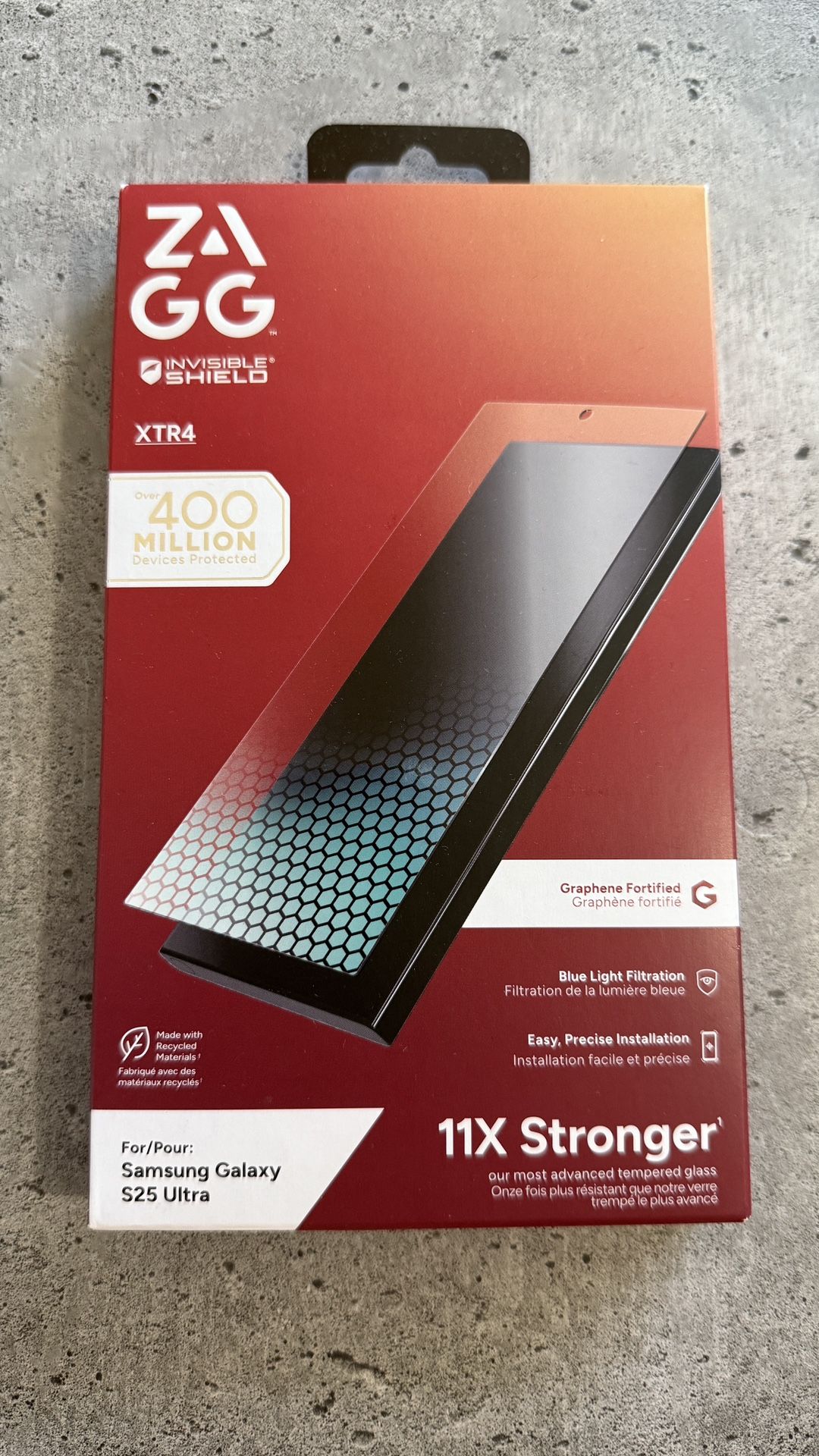 ZAGG Glass Screen Protector for S25 Ultra