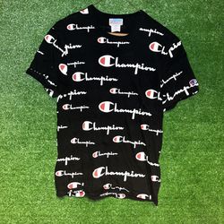 Vintage Champion All Over Print Shirt