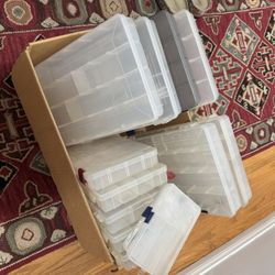 Fishing Tackle Boxes Lot