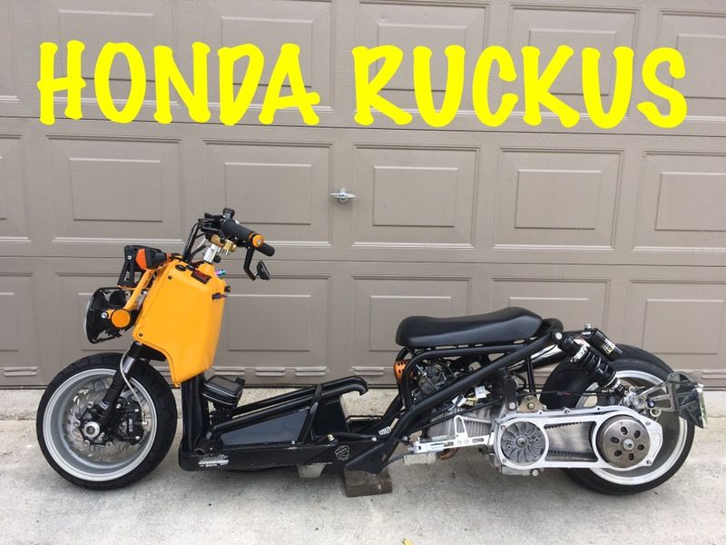 Best one JDM Stretched Honda Ruckus Custom Fully Built GY6 NRG JDMPASSword