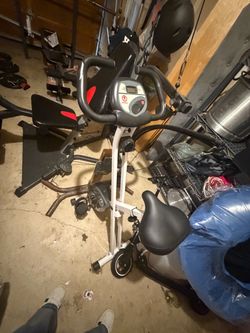Bow flex and exercise bike