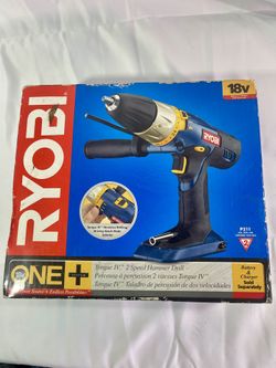 Ryobi P211 18-Volt ONE+ 1/2 in. Cordless Hammer Drill SEALED BOX