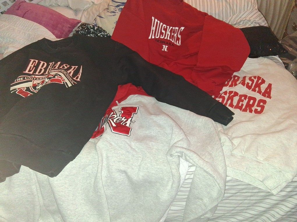 Xl  Nebraska  Huskers Sweat Shirts