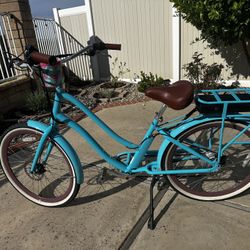 SixThreeZero Women’s 26” EVRYjourney Electric Hybrid Beach Cruiser Bycicle