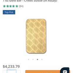 Gold Suisee Apmex Bars 