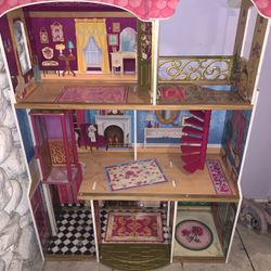 Barbie Wooden House 