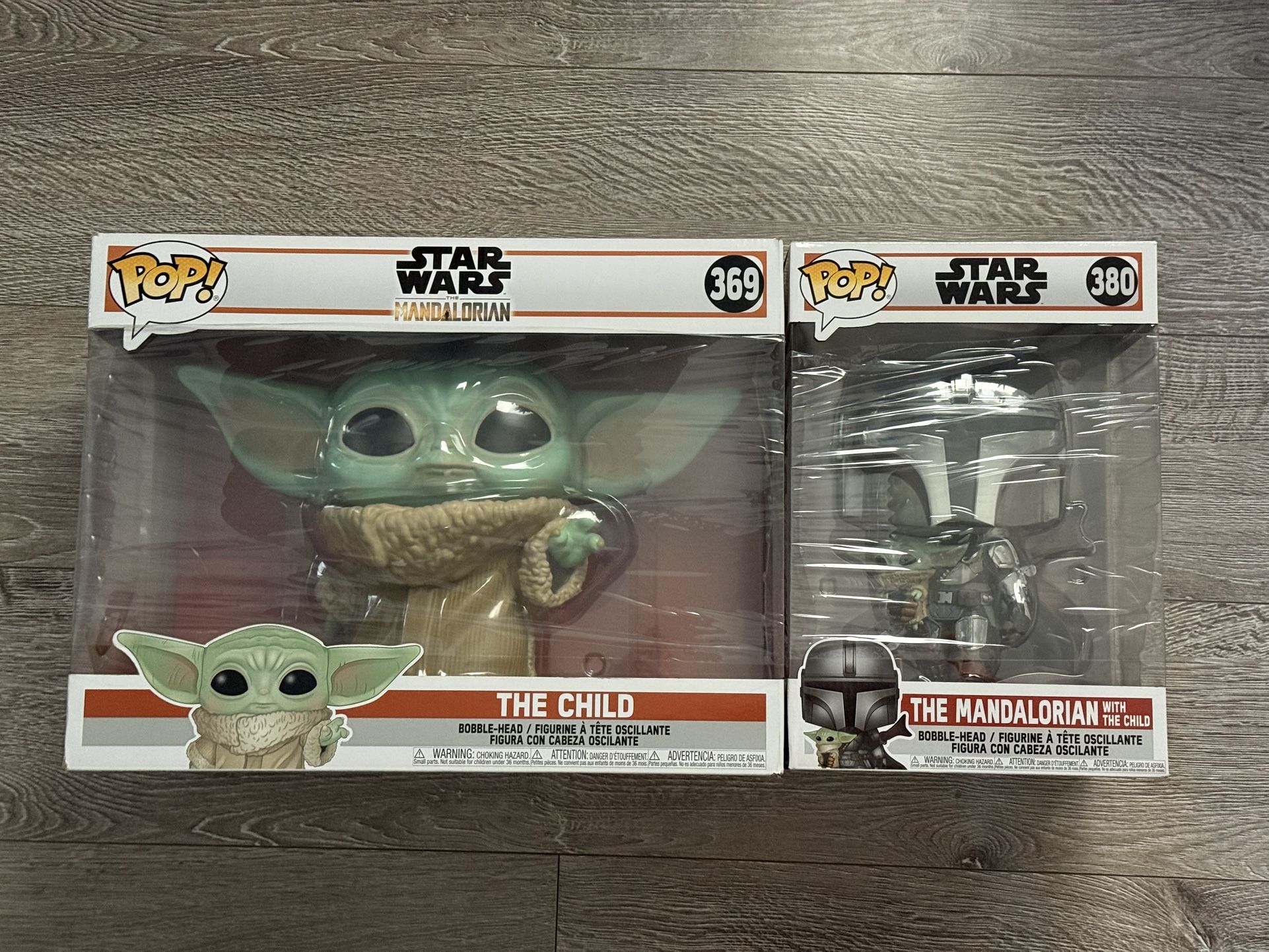 Oversized Funko The Child & The Mandalorian + Child