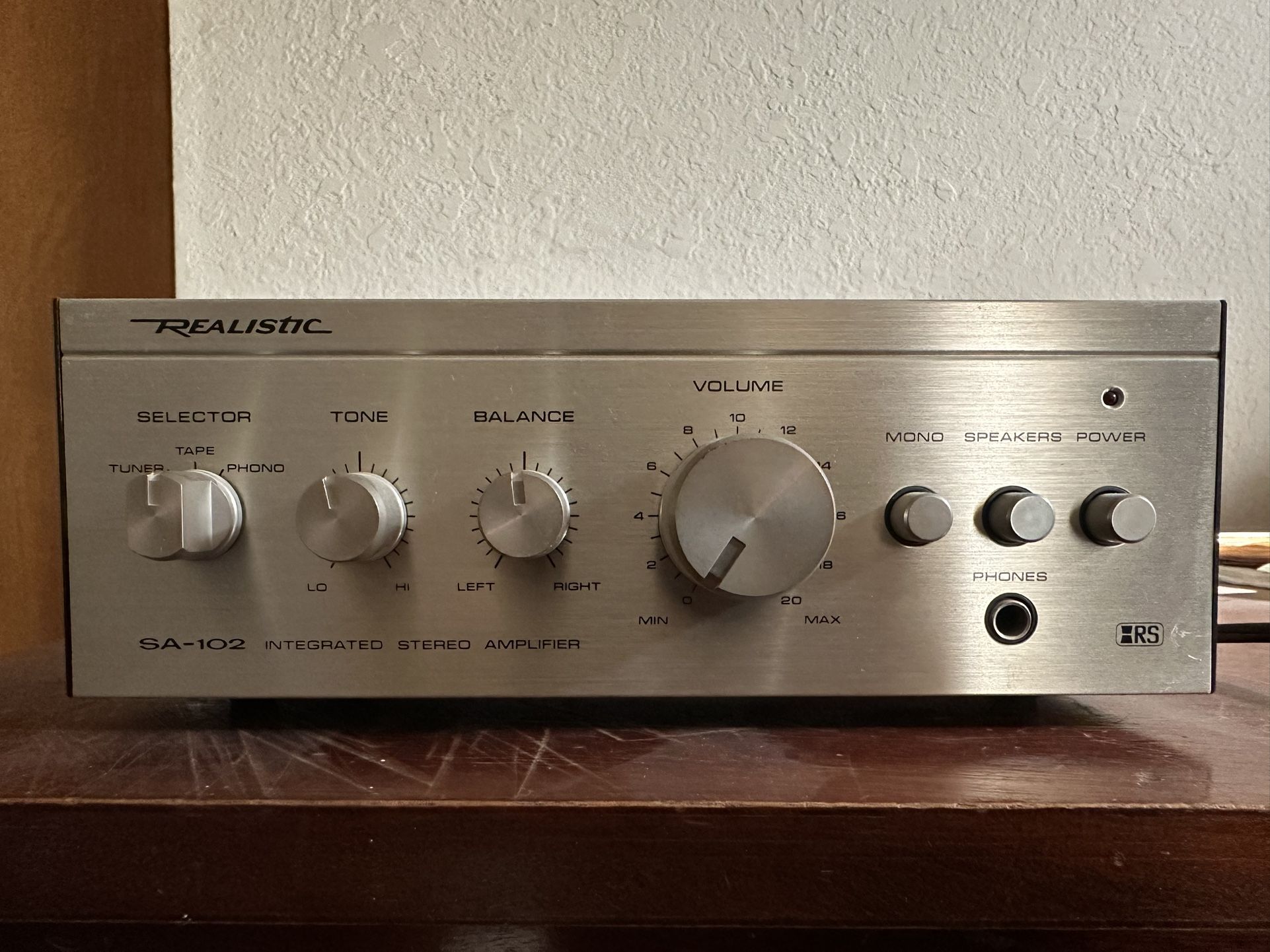 Vintage Stereo Amplifier