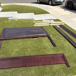 Queen Bed frame And headboard 
