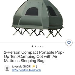 TENT /CAMPING 2 PERSON  COMPATC