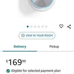 SimpliSafe SSDB3 Pro Smart Home Security Wi-Fi Video Doorbell Wired Camera