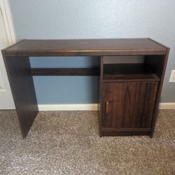 Small Desk with Storage 