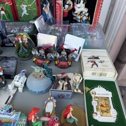 Assorted Disney Ornaments 10.00 Each