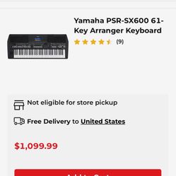Yamaha Digital Keyboard 