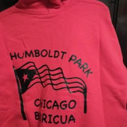 Humboldt Park Red Hoodies