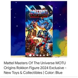 ROKKON Figure 2024 Exclusive MOTU
