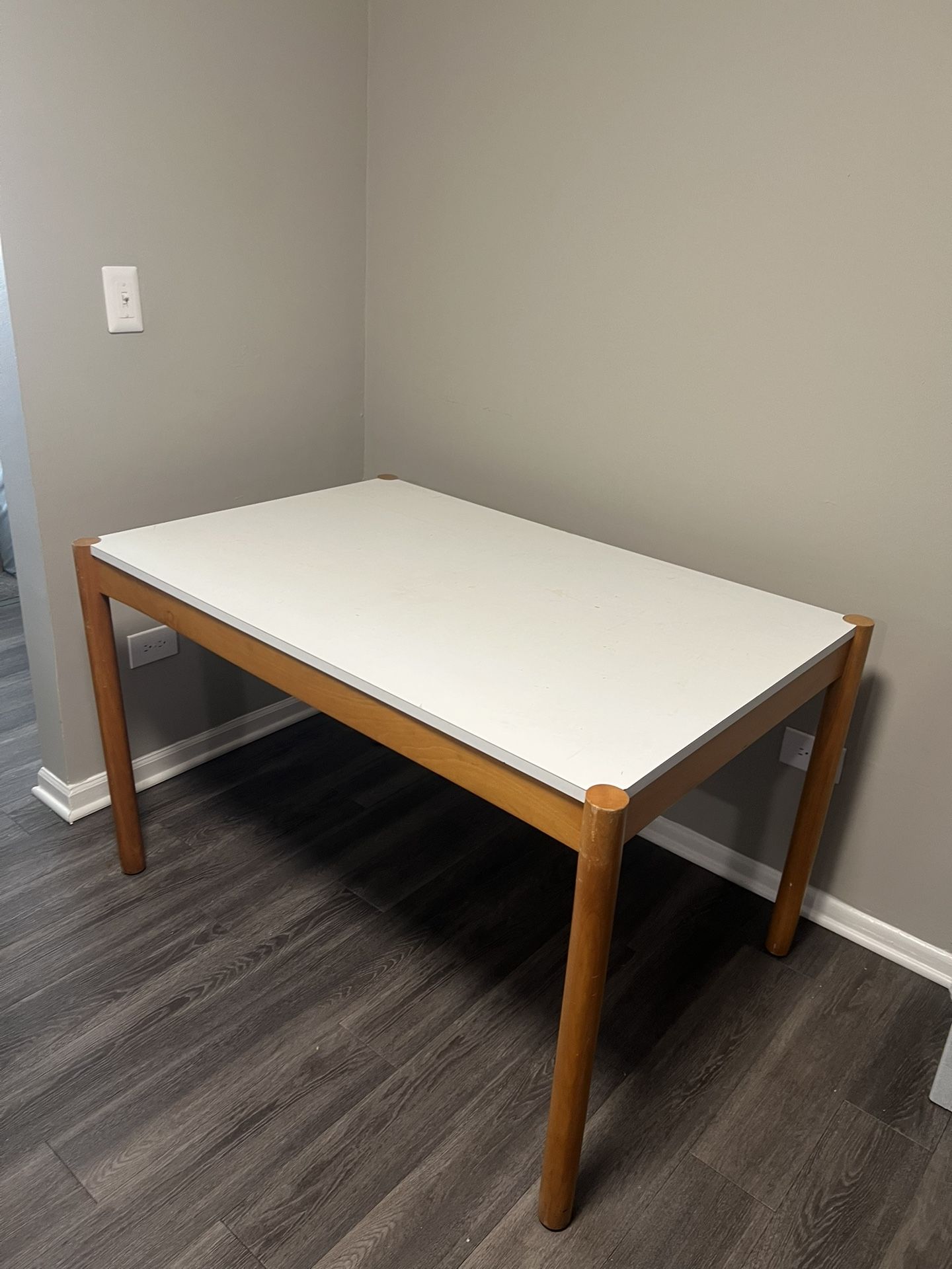 White Table