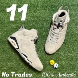 Size 11 Air Jordan 6 Retro “Georgetown” 🐨