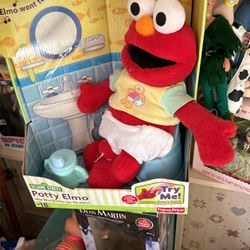 Potty Elmo In Box 