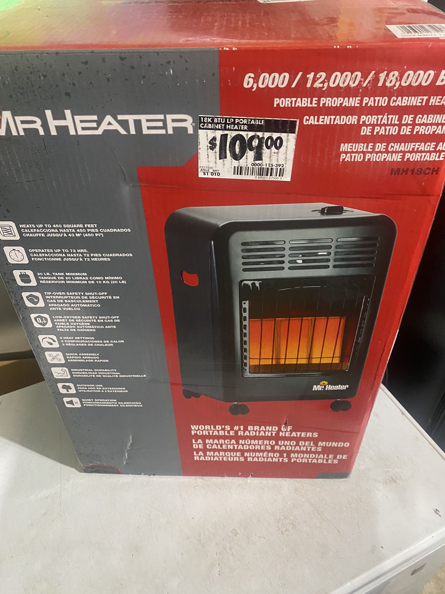 Mr heater Portable propane Heater