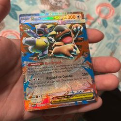 Mega Kangaskhan ex pokemon card mega evolution 