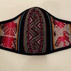 Peruvian Colorful Facemask with filter pocket