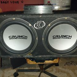 Crunch Speaker Box & Amp