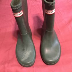 Hunters Rain boots Size 12 K $18