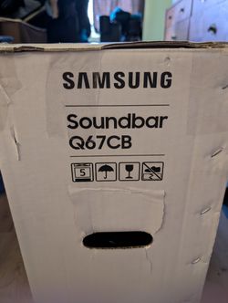 BRAND NEW Samsung HW-Q67CB 5.1ch Soundbar + Subwoofer + Rear Speakers
