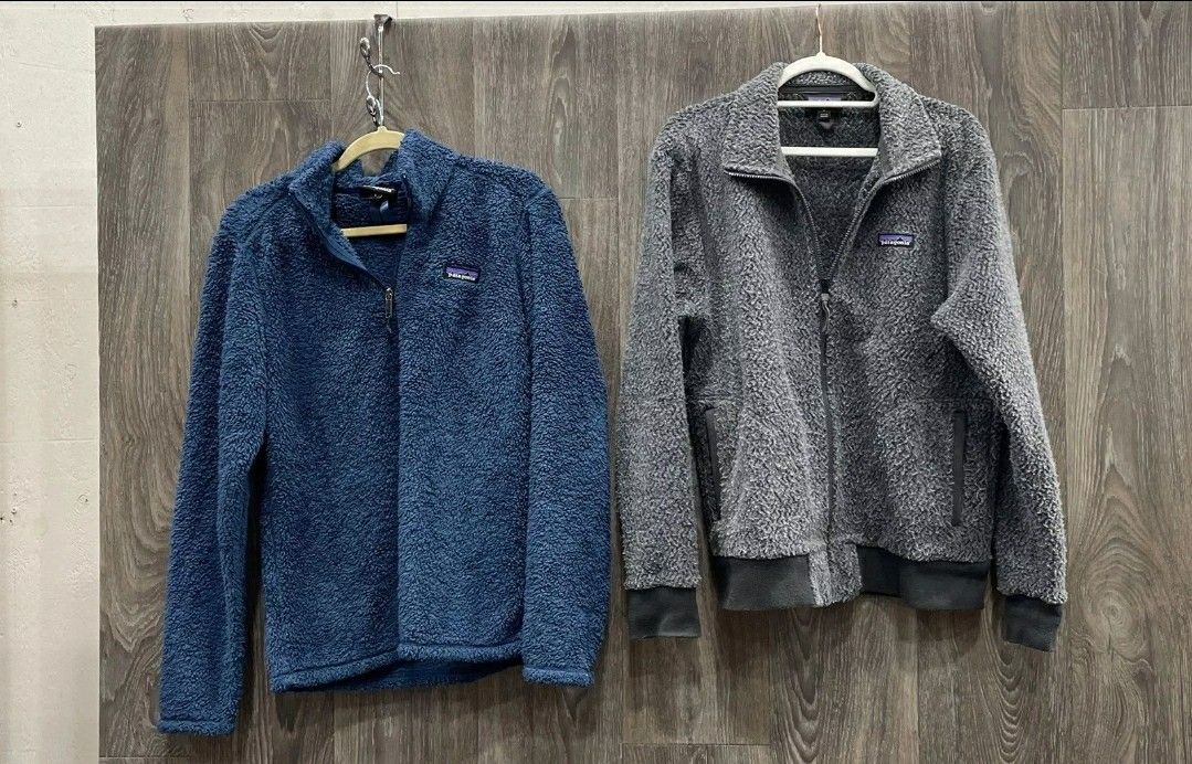 2 Patagonia Los Gatos Fleece Sweater S and M