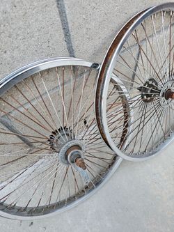 20" Chrome Chopper Lowrider Wheels