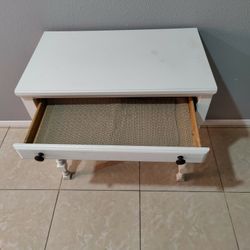 Little White Wooden Desk 