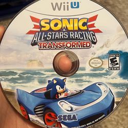 Sonic All Star Racing Transformed For Nintendo Wii U