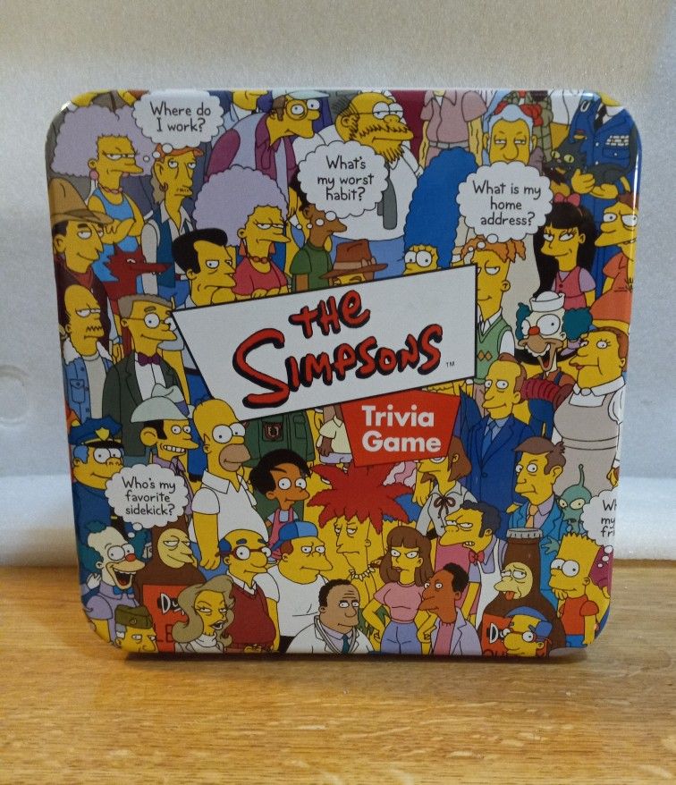 The Simpsons Trivia Game 