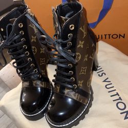LV Heeled Boots