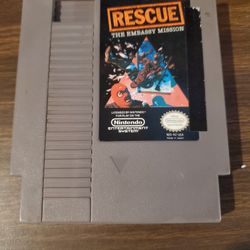 Rescue: The Embassy Mission Nintendo Entertainment System video games