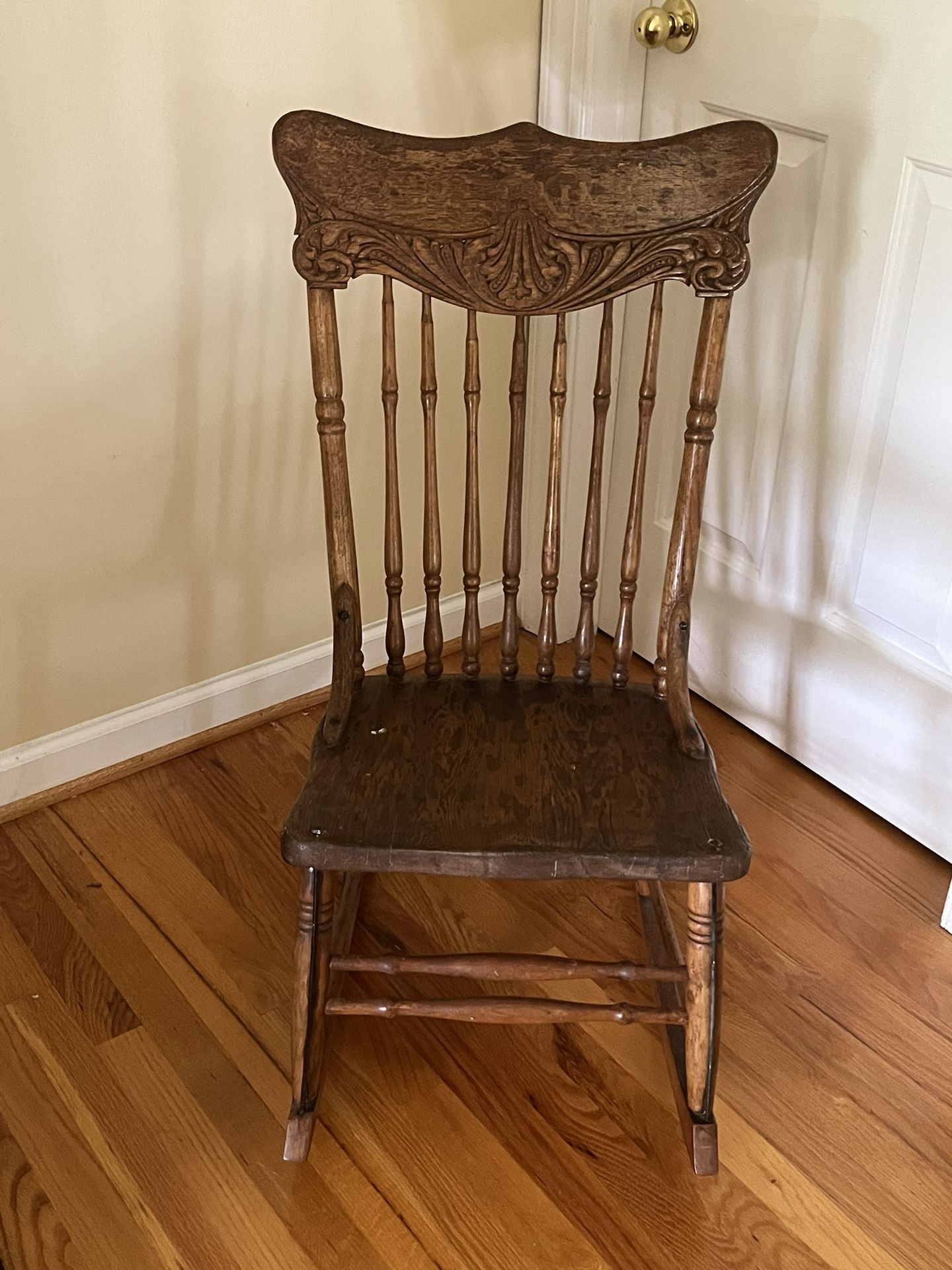 Antique Wooden Rocking Chair