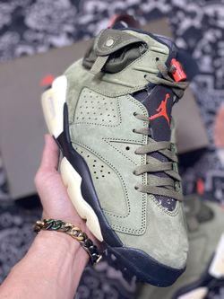 Travis Scott X Air Jordan 6 Medium Olive AJ6 TS