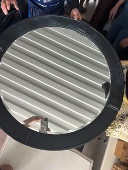 Round Big Decor Mirror