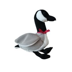 TY Beanie Babies ~ Loosy The Canadian Goose ~1998 no tag 
9in