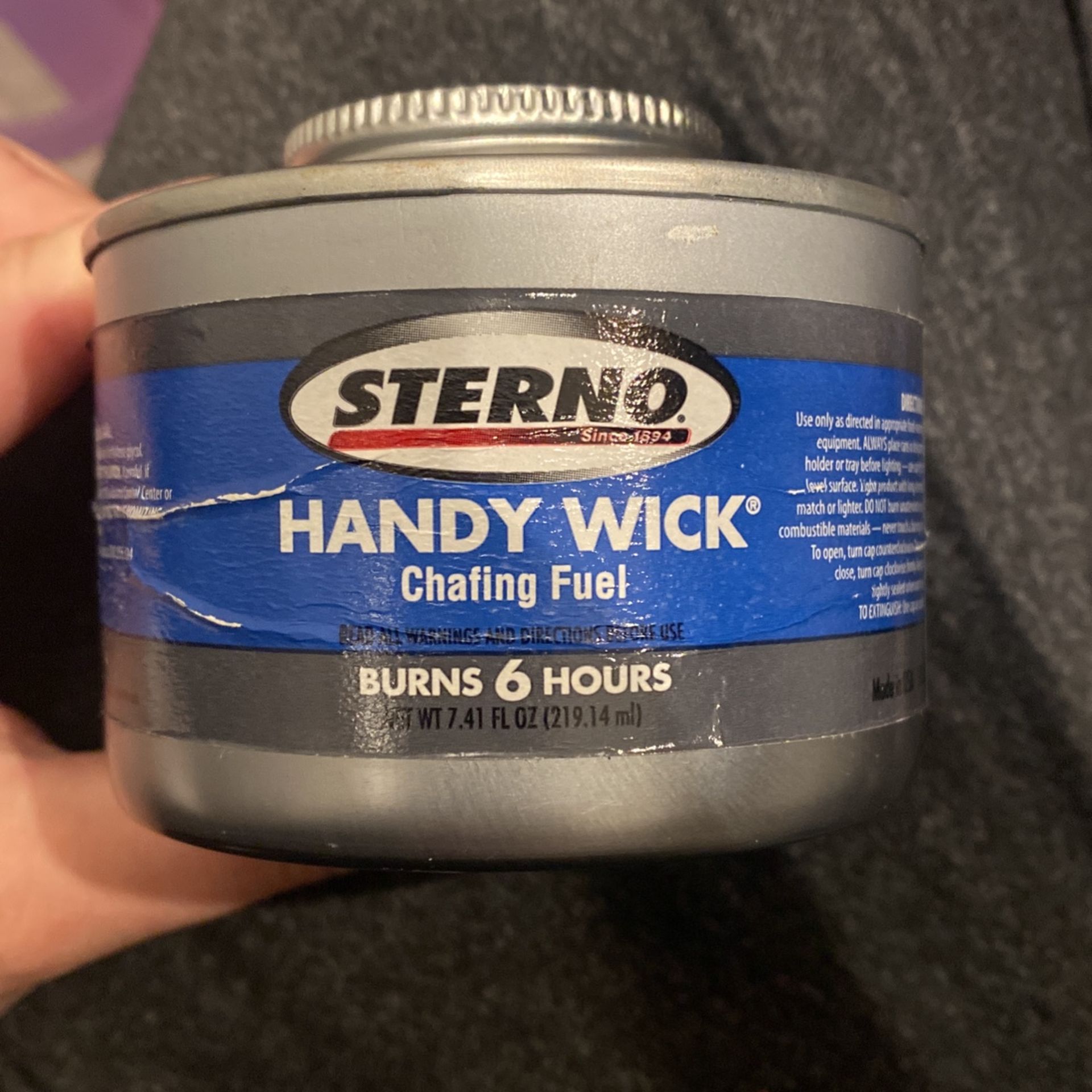 Sterno Handy Wick Chafing Fuel
