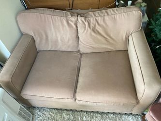 Beige Couch (Loveseat)