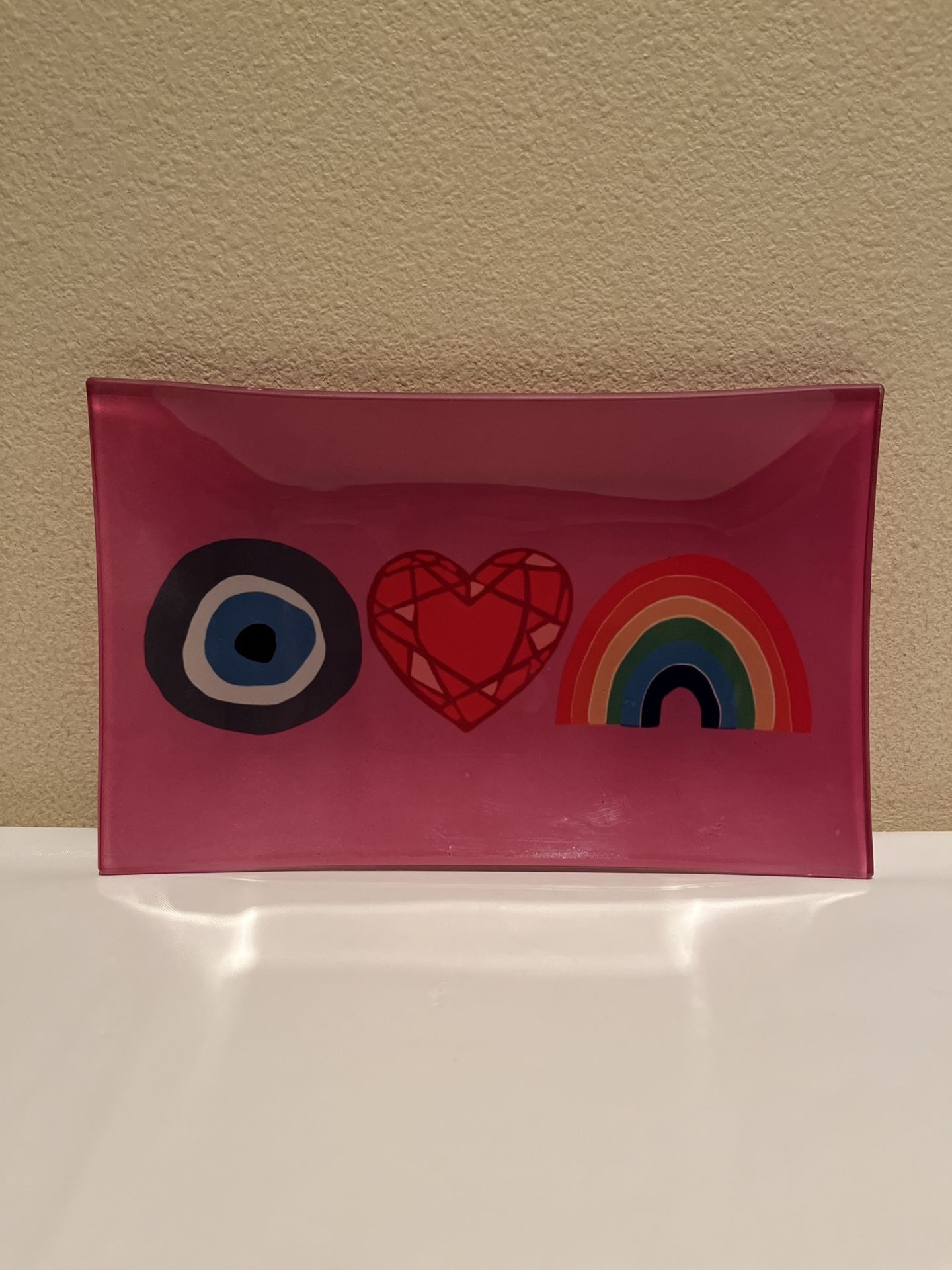RAINBOWS TRINKET TRAY BY LISA BAYER