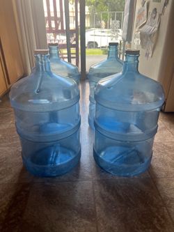 4 x Five Gallon Water Jugs