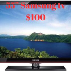 55” Samsung Tv $100