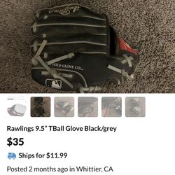 Softball Baseball Glove Kids